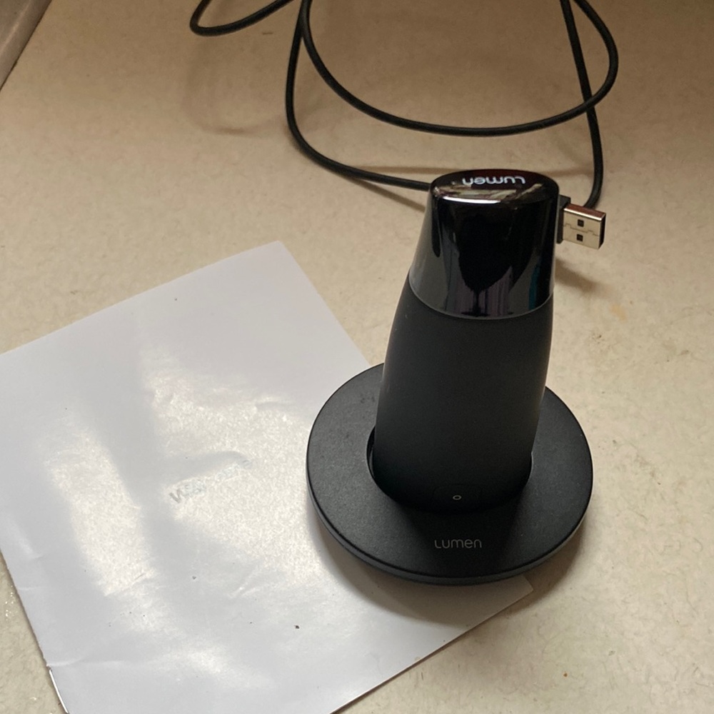 Like new Luman Metabolic Tracking Device. nutrition tracker.